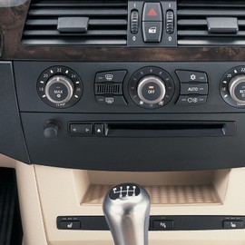 Air Conditioner Control Button Knob Cover, Car Air Conditioner Button AC Climate Control Button Switch Repair for 5 Series E60 E61 2004‑2007