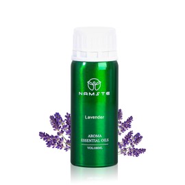 Namste Aceite Esencial para Difusor | Planta-Serie | Lavanda | 100% Puro y Concentrado Natural, Botella de Aluminio, Aceites Esenciales Profesional para Difusor de Aroma y Humidificador | 100Ml