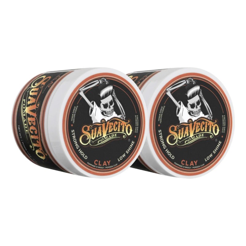 Pomada Para Cabello, Firme Clay Suavecito Low Shine De 113g