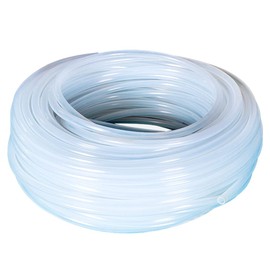 ANPTGHT - Tubo de silicona de 6 mm (1/4 pulgadas) ID x 10 mm OD de grado alimenticio, tubo transparente de manguera de silicona pura de alta temperatura, para elaboración de aire y transferencia de