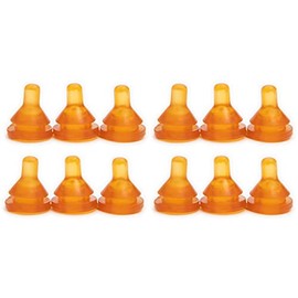 Lixit 2oz Nursing Bottle for Kittens Small Puppies, and Small Animals (2oz, Nipples only Pack 12)