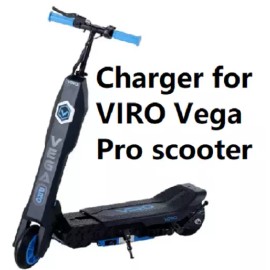 coming data AC Adapter battery charger for VIRO Vega Pro Stylish Speedy 2 in 1 scooter