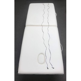 Therapist’s Choice® Premium Extra Long 6 Foot (72inchs Long) Lead Wires for TENS and EMS Units – Standard Female Plug (2)