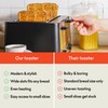 BELLA 4 Slice Toaster with Auto Shut Off - Extra