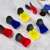 Yi Concept Magnetic Clips Set - Modern Plastic Clips, Red,