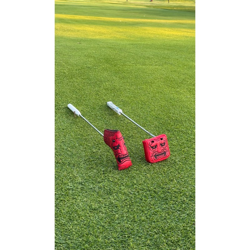 TOMO GOLF Oni Head Cover Mallet Type Putter Cover