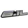 ERPART 6.1L Liter SILVER Engine Real Polished Aluminum Emblem Badge