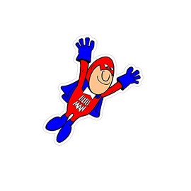 SBW Bud Man Small Sticker Decal -2014