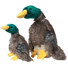House of Paws Plush Squeaky Duck Dog Toy, Large