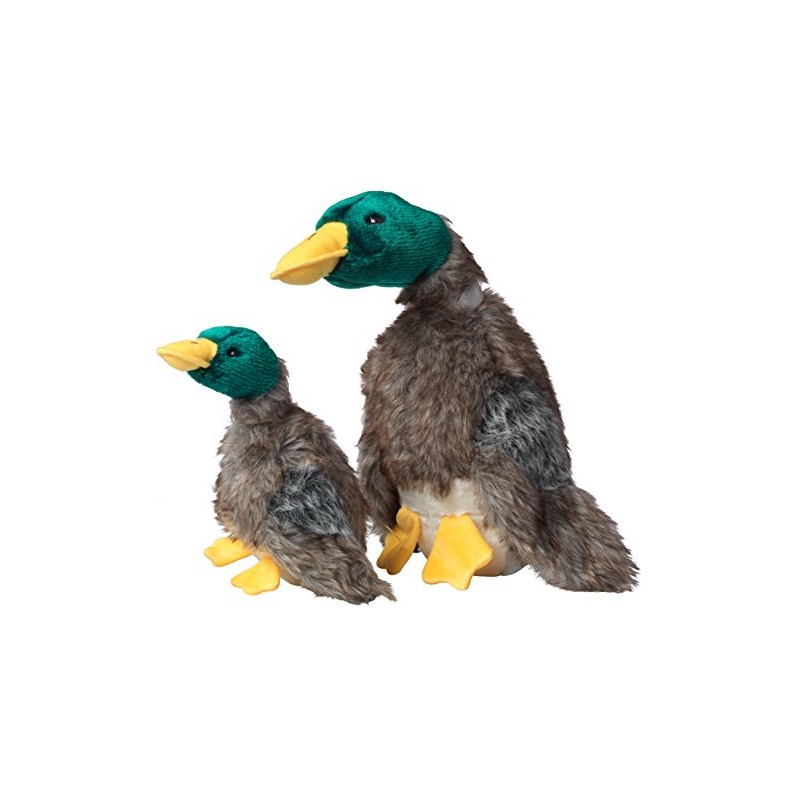 House of Paws Plush Squeaky Duck Dog Toy, Large