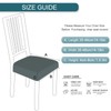 SearchI Waterproof Seat Covers for Dining Room Chairs Stretch Jacquard
