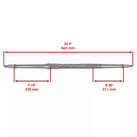Yamaha Caltric Rear Axle Shaft for Yamaha 5LP-25381-10-0