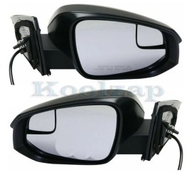 For 16-18 RAV4 (USA Built) Rear View Mirror Assembly Power Textured Set Pair