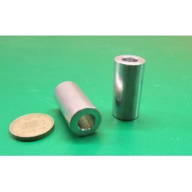 Basic Aluminum Spacer, NO. 3/8" Screw, 3/4" OD x .380" ID x 1 1/2" Length, 2 Units