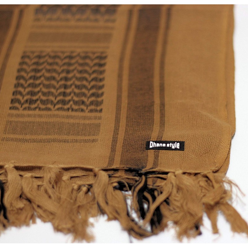 100% Cotton Scarf, Afghan Stall, Arab Stall, Scarf, Shemagh, tan