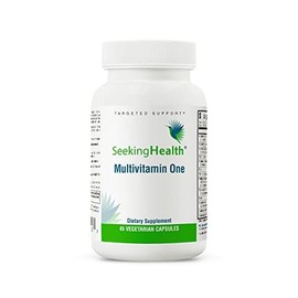 Seeking Health Multivitamin One, 1 a Day Multivitamin Supplement for Adults, Methyl B12 and Methylfolate, Vitamin A, Bioavailable Nutrients for Men and Women, Vegetarian (45 Capsules)