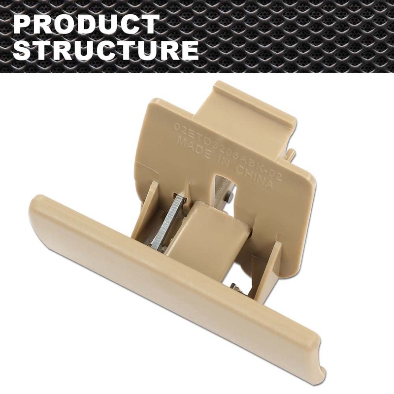 CROSSDESIGN Glove Box Handle Dash Latch Compatible with Hummer H3