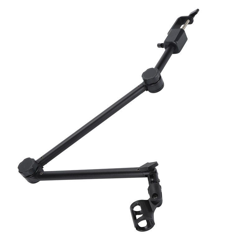 Microphone Arm Stand 180 Degree Adjustable Stable Durable Carbon Steel