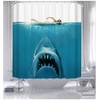 Ocean-Themed Shark Whale Shower Curtain Waterproof Bathroom Decorative Shower Curtain