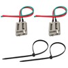 2 Pcs 170072 Distributor Pigtail 6.7” Wire Harness 12 Volts
