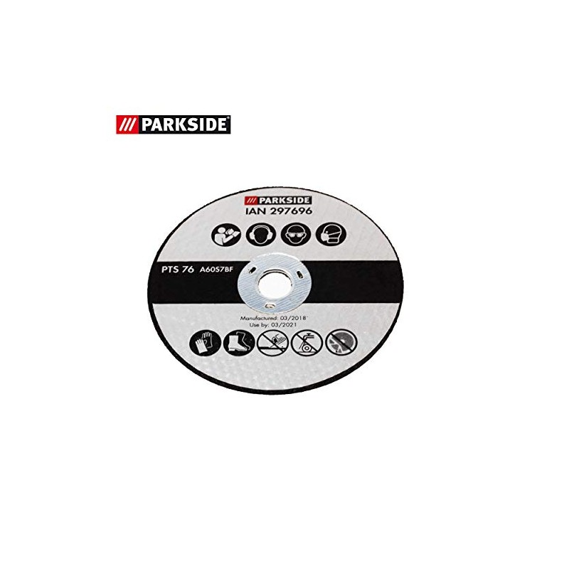 Angle Grinder Cutting Disc Replacement Disc PTS 76 Parkside LIDL