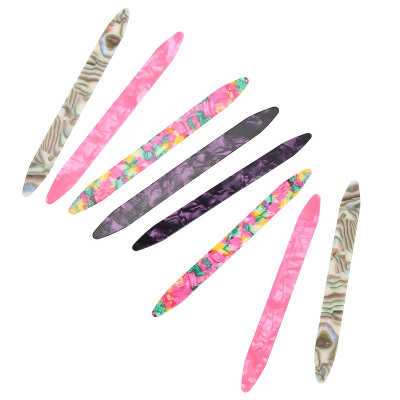 10PCS 0.71mm Oud Picks Celluloid Flexible Plectrum Replacement for Plucked