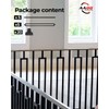 AAqq Decor 10 Pack Balusters for Staircase Interior Hollow Narrow