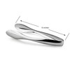 Cuisinox Polished Stainless Steel Serving Tongs, 6"
