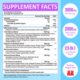 Liver Support Gummies, 120 Count