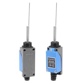 sourcing map ME-8169 Cat Whisker Flexible Coil Spring Momentary Limit Switch 1NC+1NO