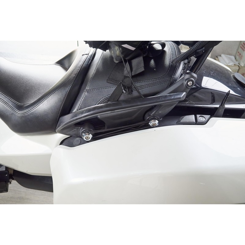 4Pcs Aluminum Bungee Buttons Rear Backrest Passenger Grab Handles Mounting