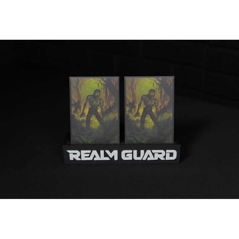 Realm Guard 100ct Textured Matte TCG/MTG Card Art Sleeves (Zombie