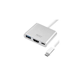 Select Sound Adaptador USB C a HDMI, 3 en 1 Multipuerto