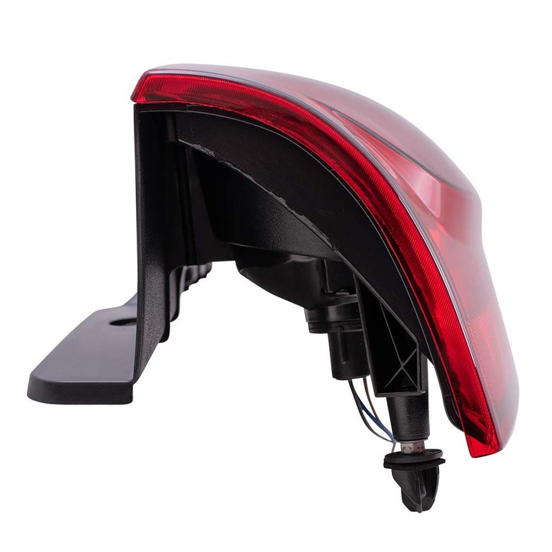 Brock Replacement Driver Tail Light Lens Compatible with 2007-2014 Yukon