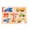 Goki 57593 Puzzle Construction Vehicles