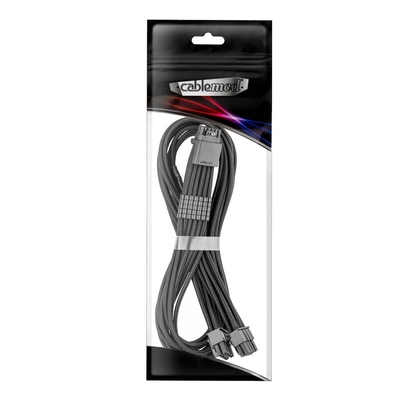 CableMod E-Series Pro ModMesh Sleeved 12V-2x6 12VHPWR StealthSense PCIe Cable