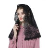 BEAUTELICATE Women's Mantilla Veil Lace Chapel Catholic Veil Scarf Stole
