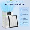 Sinnya ClearAir-A5 Replacement Filter Compatible with VEWIOR ClearAir-A5, 3-in-1 H13