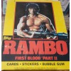 ONE WAX PACK: 1985 Topps Rambo First Blood Part 2