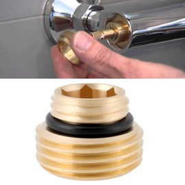 Briny River Duschventil Messing Schlauchauslassanschluss 20,4 Mm X 14,8 Mm Kompatibel mit Mira H06 Bar 4.1900.080