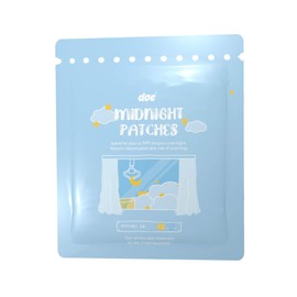 Doe Midnight Patch - Pimple Patches with Hydrocolloid, Tea Tree Oil and Salicylic Acid. Zit Spot Treatment Stickers for Face to Help Heal Zit, Reduce Hyperpigmentation and Blemish-Free Skin (3 Pack)