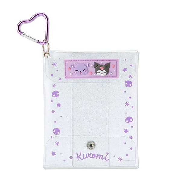 Sanrio 764213 Kuromi Clear Pouch (Nico Nico)