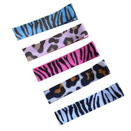 Zebra Print Hair Clip Set (1 3/4" alligator clip (All ages))