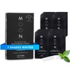 MOON Dissolving Teeth Whitening Strips - Vegan, Easy-to-Use, No Rinse