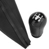 5 Speed Gear Stick Shift Knob Gaiter Boot Cover for