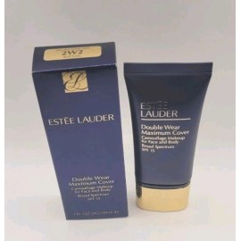 Estée Lauder ESTĒE LAUDER Double Wear  Maximum Cover Camouflage Makeup- 2W2 Rattan 1 Oz - NEW