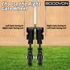 BOODVON Heavy Duty Gate Wheel, Gate Casters for Outdoor Wooden