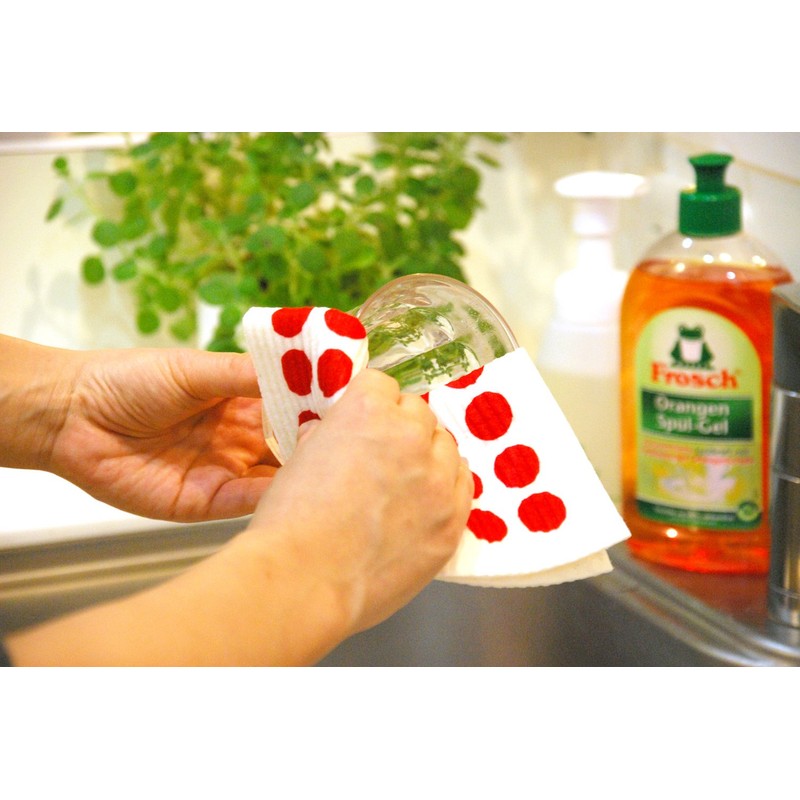 Ecomfort House Sponge Wipes, Tulip Coaster, Nordic