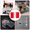 8PCS Self-Adhesive Hinge: Red Small Cabinet Hinges for Wooden Jewelry