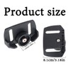 Snowblower Skid Shoes, 2 Sets of Universal Rolling Non-Slip Shoes